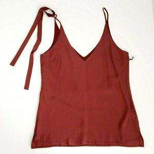 Capulet Cami Tank Top Blouse One Tie Shoulder